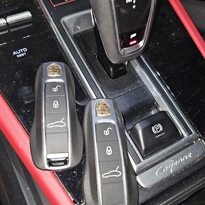 [포르쉐 카이엔 2021] 신형 스마트키 2EA + 근접도어(Keyless Entry) 시공 완료! 자동문 + 버튼시동 완벽 대응