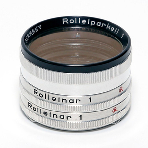 롤라이 Rollei 롤라이너 Rolleinar 1, 2 세트 베이Bay 1, B+W 39mm 필터 세트