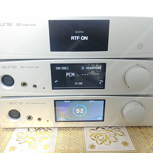 AUNE 삼단세트 S9C PRO BT,S17 PRO,SC1 실버 풀박스 팝니다