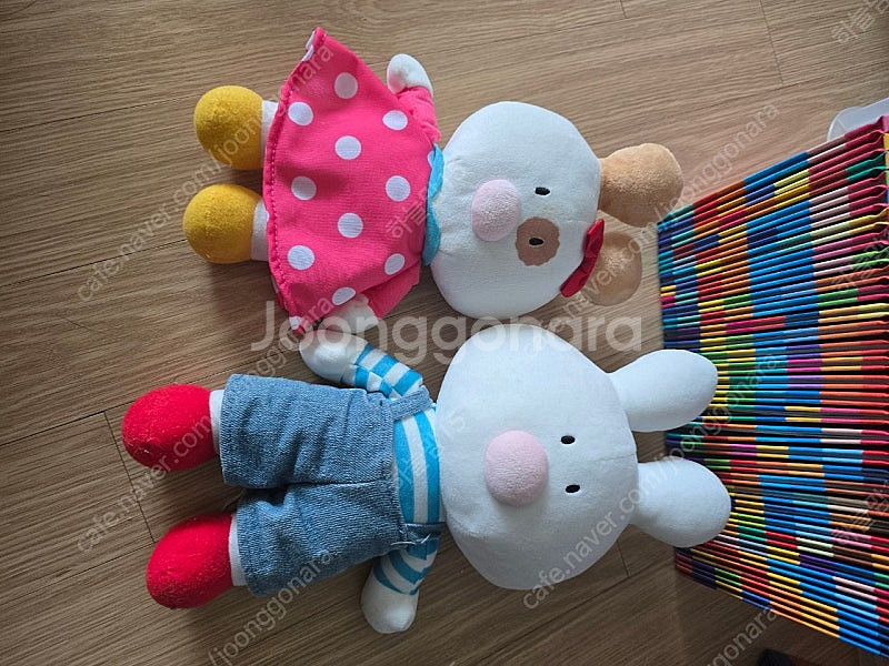 하얀 꼬마 토끼 쁘띠 인형포함 택포--3
