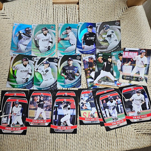 KBO 포토카드 프로야구카드 KT위즈 케이티 21장 일괄