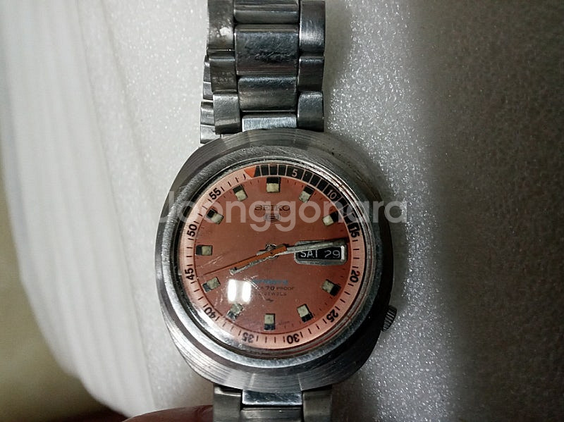 1969년 희귀 손목시계 SEIKO 5 SPORTS 2...--1