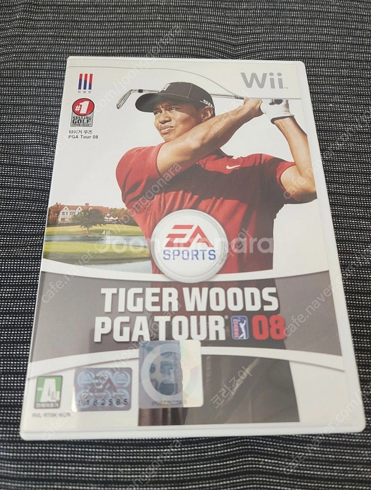 닌텐도위 wii 정품 게임CD 타이거우즈 PGA Tou...--0