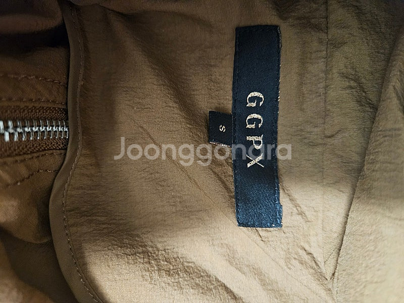 GGPX 브라운 바람막이 S사이즈 반값택배 포함 150...--2