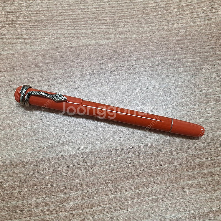 몽블랑 헤리티지 루즈앤느와 (몽뱀) 코랄 f닙 만년필 ...--2