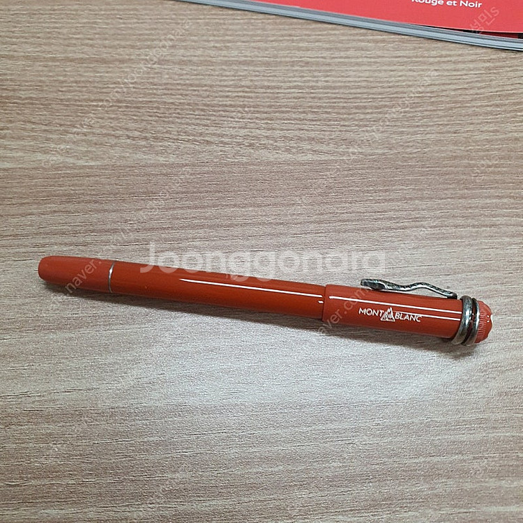 몽블랑 헤리티지 루즈앤느와 (몽뱀) 코랄 f닙 만년필 ...--3