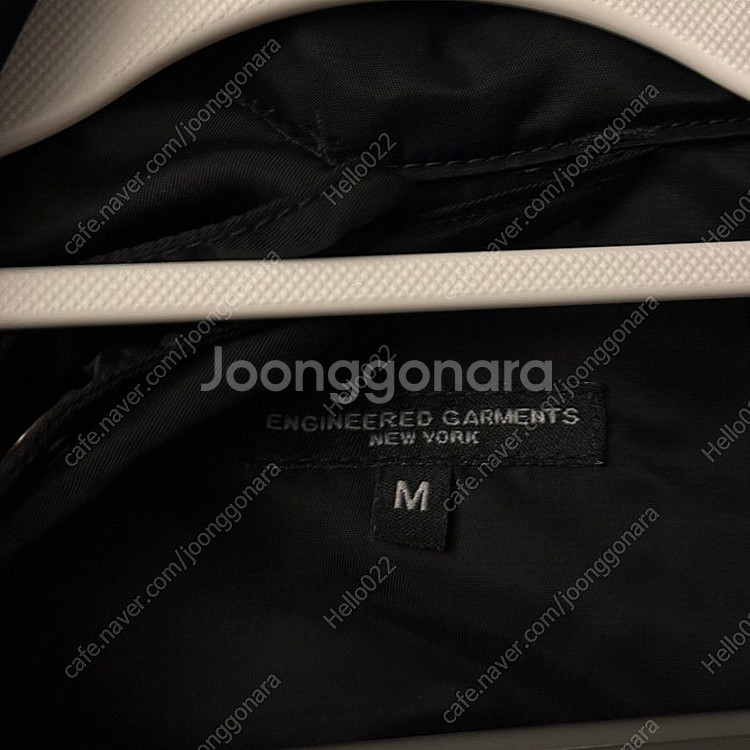 엔지니어드가먼츠 사틴 드리즐러 코트 m--2
