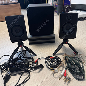 오디오엔진 AudioEngine A2+ 블루투스 스피커 & S6 우퍼 47만원에 팝니다.