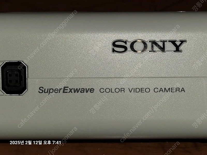 소니 카메라 SSC-E473 을 팝니다 이미지
