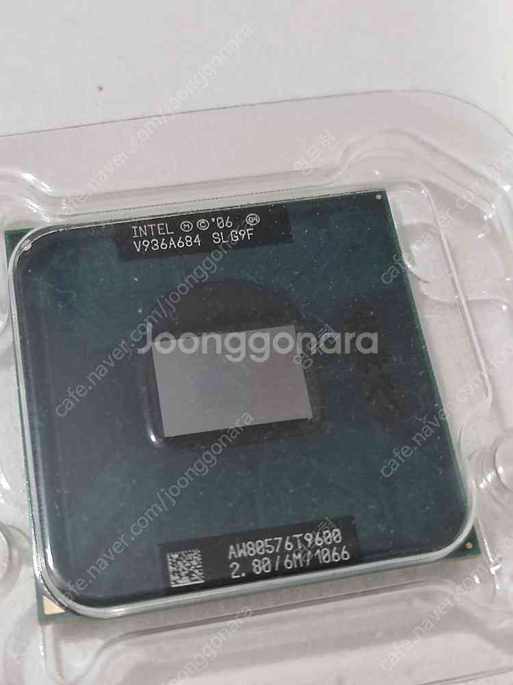 T9600 T9800 모바일 노트북 CPU--1