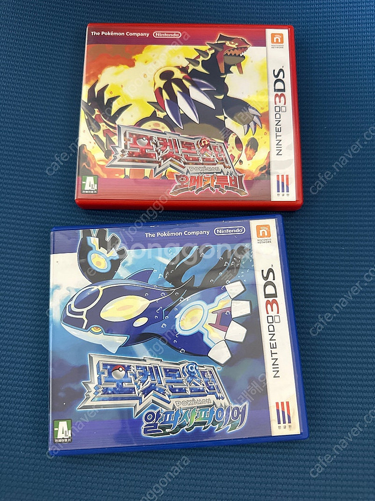 닌텐도 3ds 포켓몬스터 오메가루비 알파사파이어--0