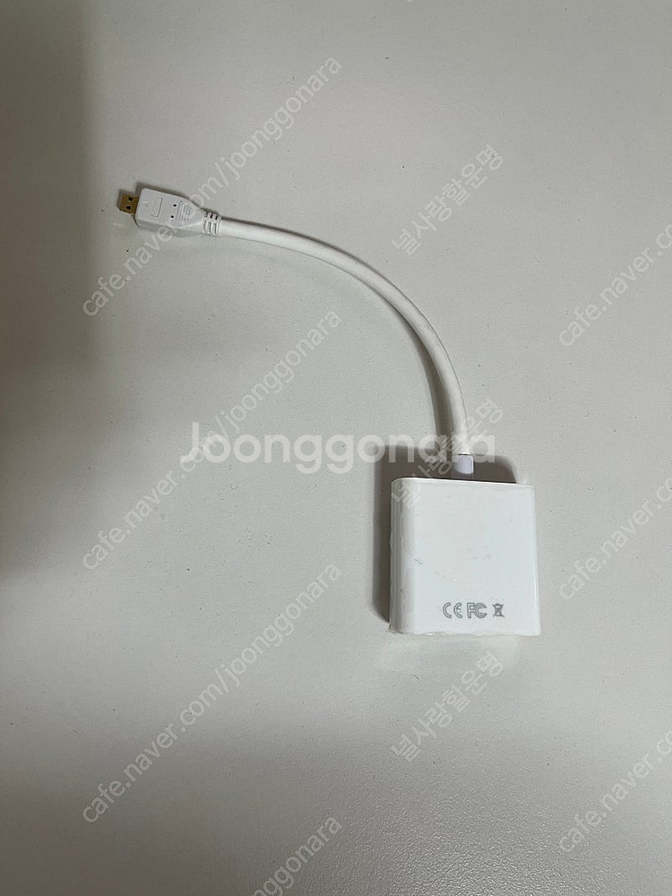미니 mini HDMI to VGA 변환 젠더 팝니다.--0