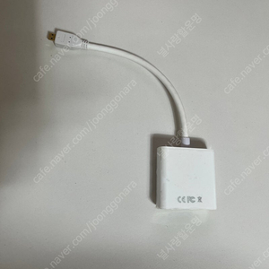 미니 mini HDMI to VGA 변환 젠더 팝니다.