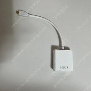 미니 mini HDMI to VGA 변환 젠더 팝니다.