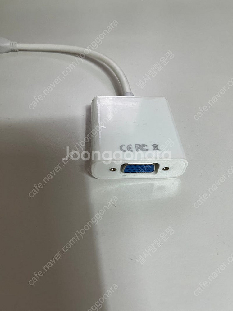 미니 mini HDMI to VGA 변환 젠더 팝니다.--1