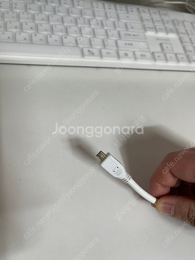 미니 mini HDMI to VGA 변환 젠더 팝니다.--4