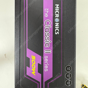 마이크로닉스 Classic II 500W 파워