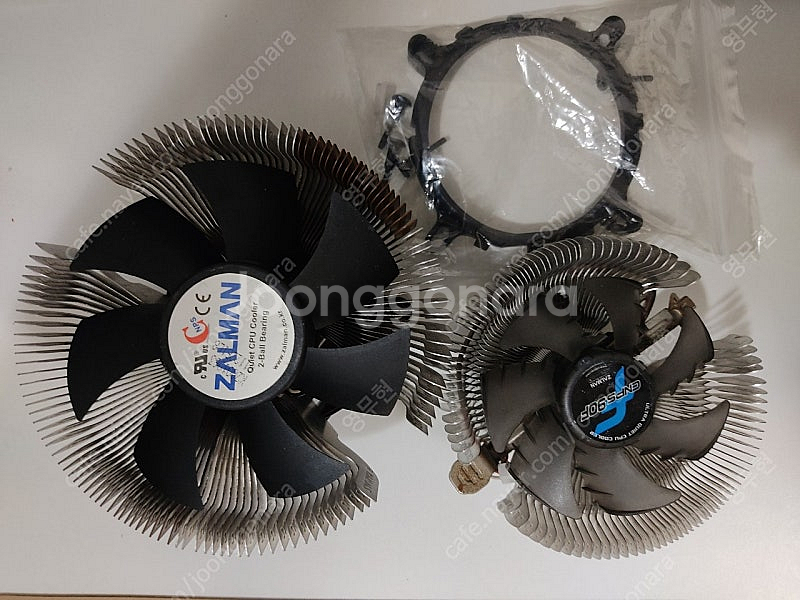 잘만 플라워형 슬립형 cpu 쿨러 CNPS90F CNP...--0