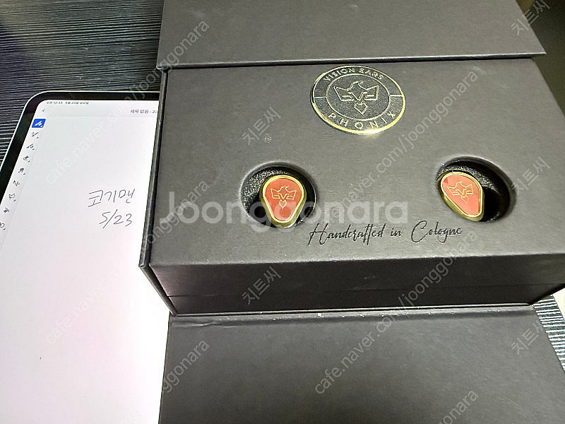 비전 이어스 포닉스 골드 신동품--0