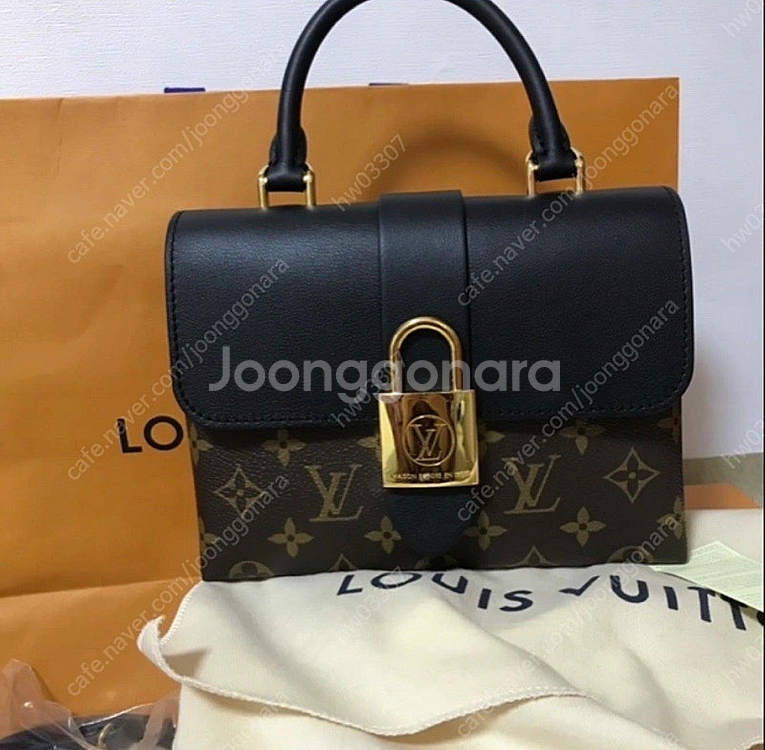 루이비통 록키BB 모노그램 블랙 (새상품급)--3