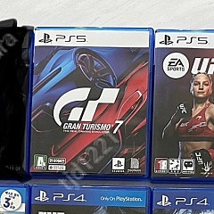 Ps5 플스5 게임시디 검은오공,ufc5 , 그란투리스모7 , 갓오브워 라그나로크 팝니다.