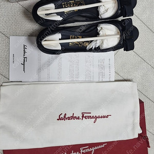 페라가모 바라 도트 시스루 블랙 펌프스 플랫 판매