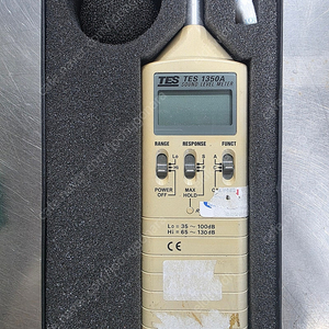 데시벨측정기 tes-1350a 팝니다