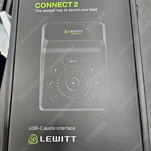 Lewit connect 2 오디오 인터페이스 언박싱만 하고 사용하지 않는 제품 저렴히 처분합니다 ..!! ️