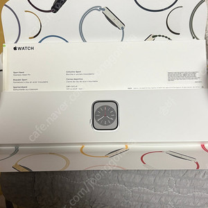 애플워치8 45mm 스테인리스 lte