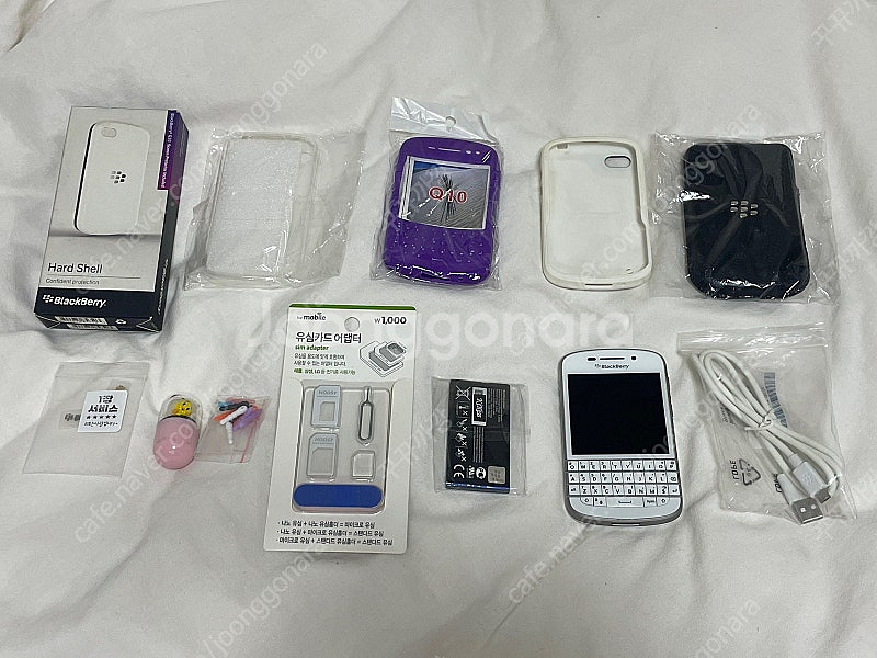 블랙베리 q10 정품 하드쉘 케이스 포함 풀구성 q5 ...--0
