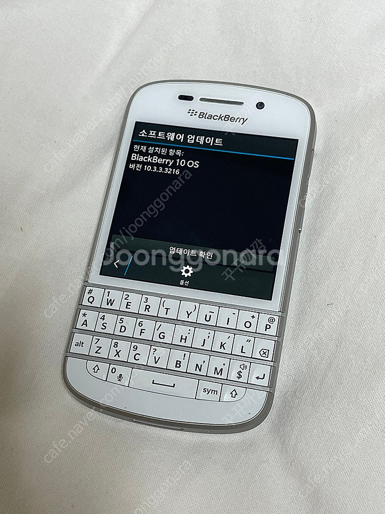 블랙베리 q10 정품 하드쉘 케이스 포함 풀구성 q5 ...--3