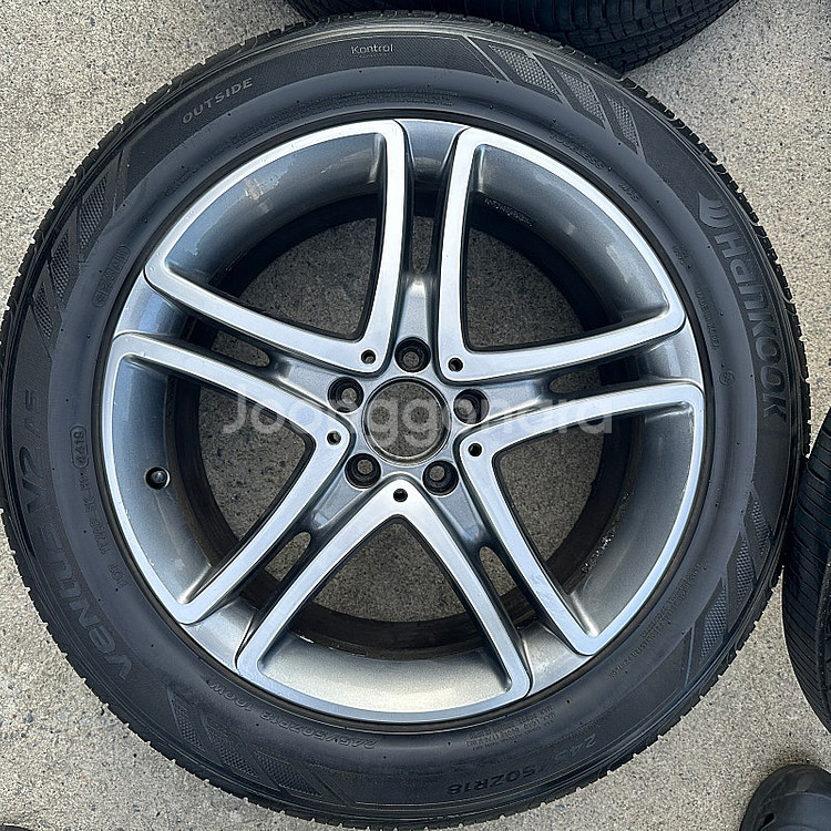 벤츠 18인치 S클래스 S400 휠타이어 세트 팔아요 245 50 18--2