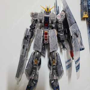rg 뉴건담 hws 클리어 가조립 판매 합니다