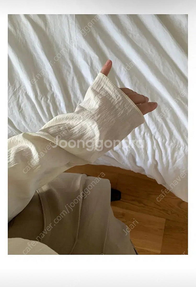 씨미 하프넥 블라우스 단아한블라우스 시스루하프넥블라우스--1