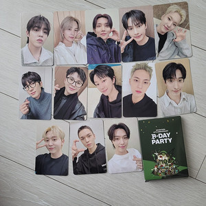 세븐틴 10주년 스탬프 투어 포카