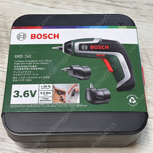 보쉬 IXO 7 무선 드라이버 고급형 어댑터 2종 SET