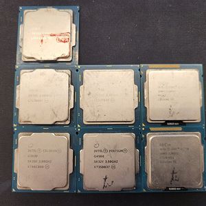 인텔 cpu i3 3220 g3930 g4400 g4560 팝니다.