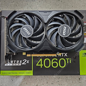 MSI 4060ti 16GB 벤투스