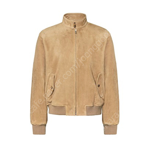 식스앤어하프 스웨이드 봄버 자켓 M사이즈 SUEDE BOMBER JACKET - BEIGE