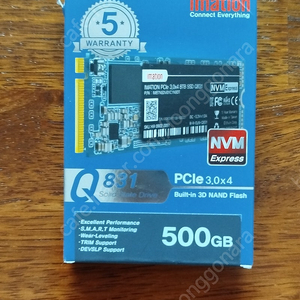 m.2 ssd 500gb 개봉후 미사용 판매