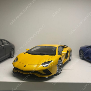 오토아트 1:18 람보르기니 아벤타도르s 옐로우 다이캐스트