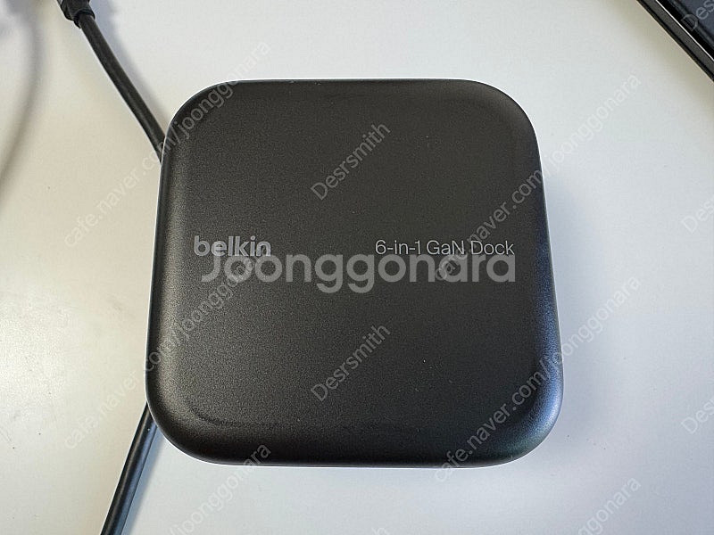 벨킨 USB C 6 in 1 코어 GaN 독 130W ...--0