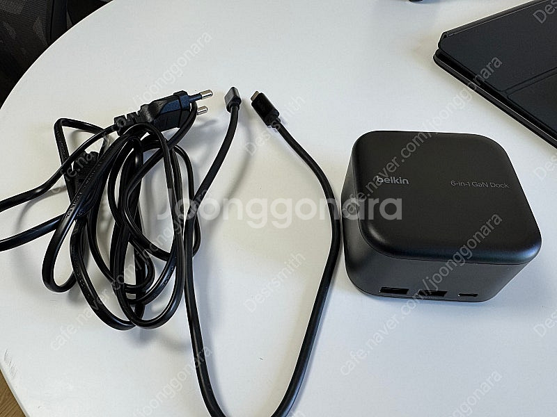 벨킨 USB C 6 in 1 코어 GaN 독 130W ...--4