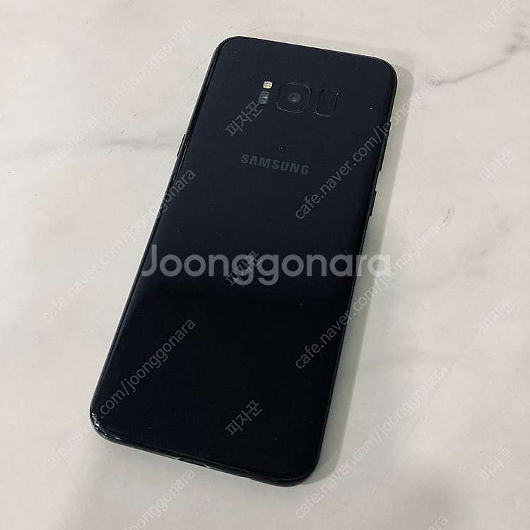 갤럭시 S8플러스+ 블랙 128기가 매우깨끗한기기 8만...--0