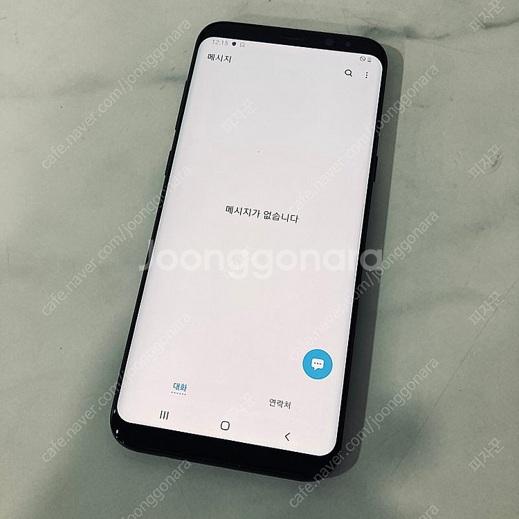 갤럭시 S8플러스+ 블랙 128기가 매우깨끗한기기 8만...--5