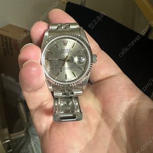 빈티지 롤렉스 데이저스트 실버판 36mm mod