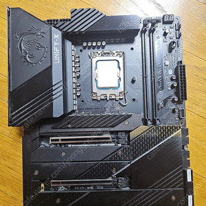 인텔 cpu 12900k + msi z690 유니파이x 판매합니다