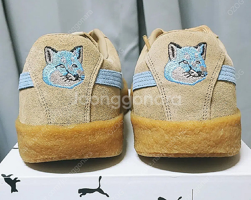 285) 푸마 메종키츠네 스웨이드 크레프--5