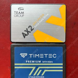 2.5인치 SSD TeamGroup AX2 2TB / Timetec PREMIUM 1TB