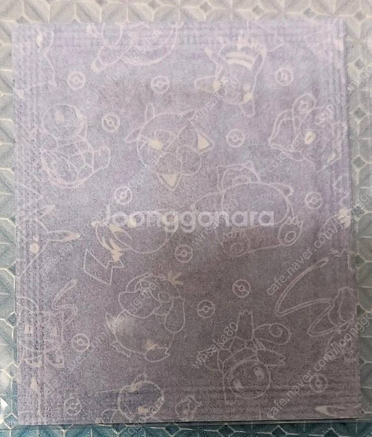 포켓몬 시즌2 뮤 뮤츠 검은레쿠쟈 띠부씰 판매해요--2